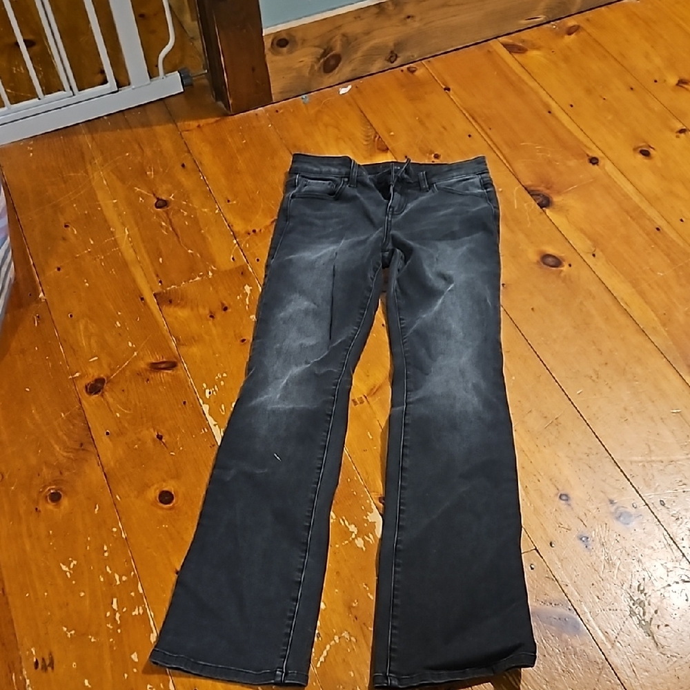 Women's Black Flared Jeans
